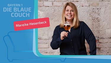 Mareike Hasenbeck zu Gast auf der Blauen Couch | Bild: Lisa Hantke, Montage: BR